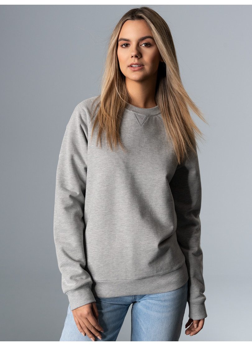 Sweatshirt TRIGEMA Sweatshirt mit angerauter Innenseite