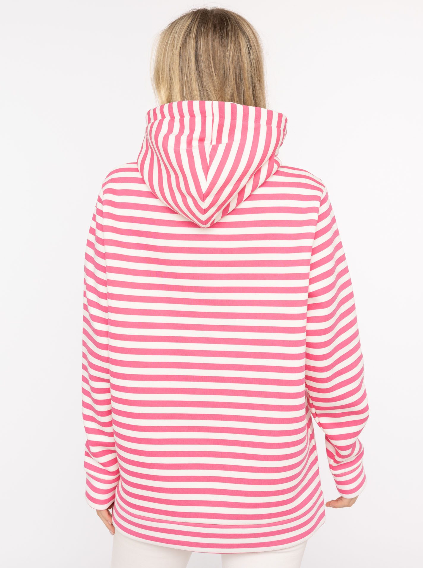 Zwillingsherz Kapuzensweatshirt "Streifen Moin" gestreift, große "MOIN"- un günstig online kaufen