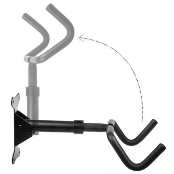 Maclean Fahrradwandhalterung MC-431, Wandmontierter Fahrradträger Hänger Verstellbar