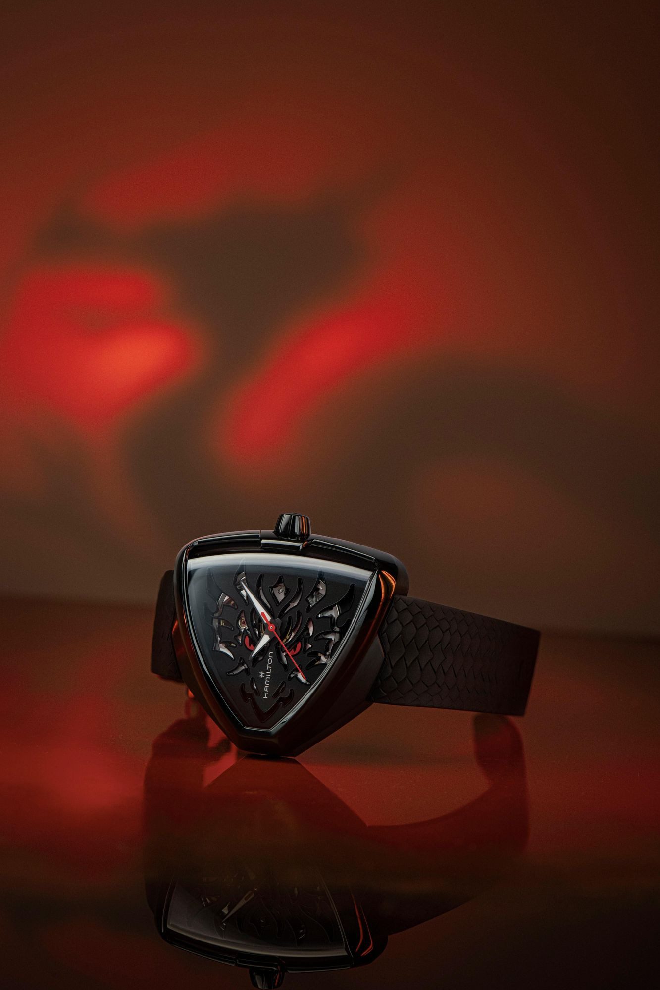 Hamilton Automatikuhr Ventura Elvis 80 Skeleton Herren Automatikuhr