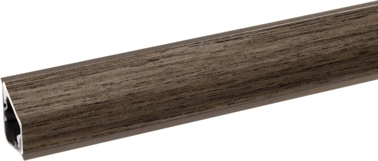 Kaindl Flooring Abschlussleiste Kaindl Wandanschlusssystem 63,5 cm 24 x 16 mm, Kunststoff