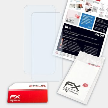 atFoliX Schutzfolie Displayschutz für Omnipod 5, (2 Folien), Ultraklar und hartbeschichtet