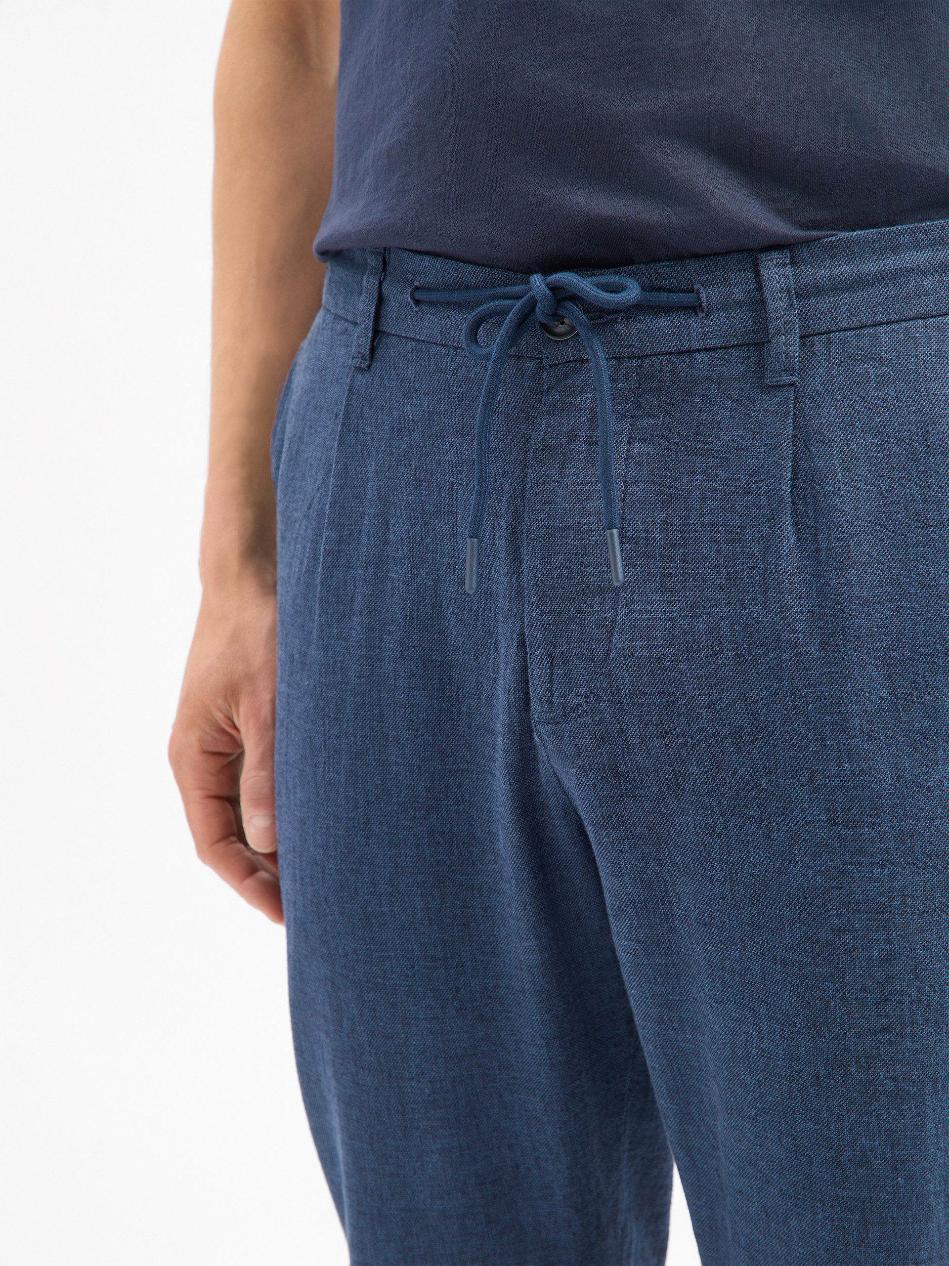 Finshley & Harding Bundfaltenhose Riley