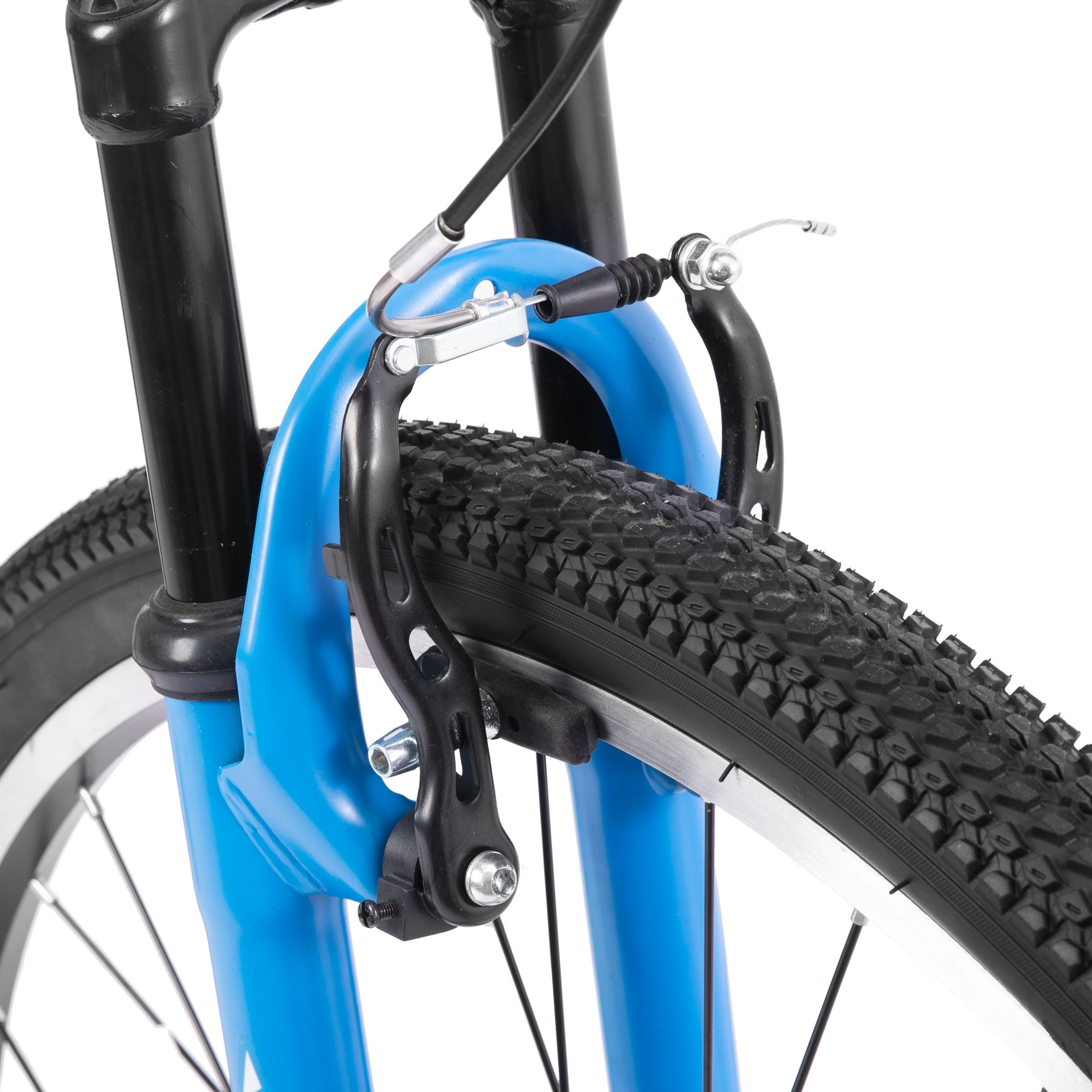 HILAND Mountainbike 26 27,5 29 Zoll bike MTB für Männer Frauen, Studenten-Pendlerfahrrad, mit V-Bremse, 21 Gang, Federgabel, Hochwertiger Rahmen,Kettenschaltung – Bild 5 von 5