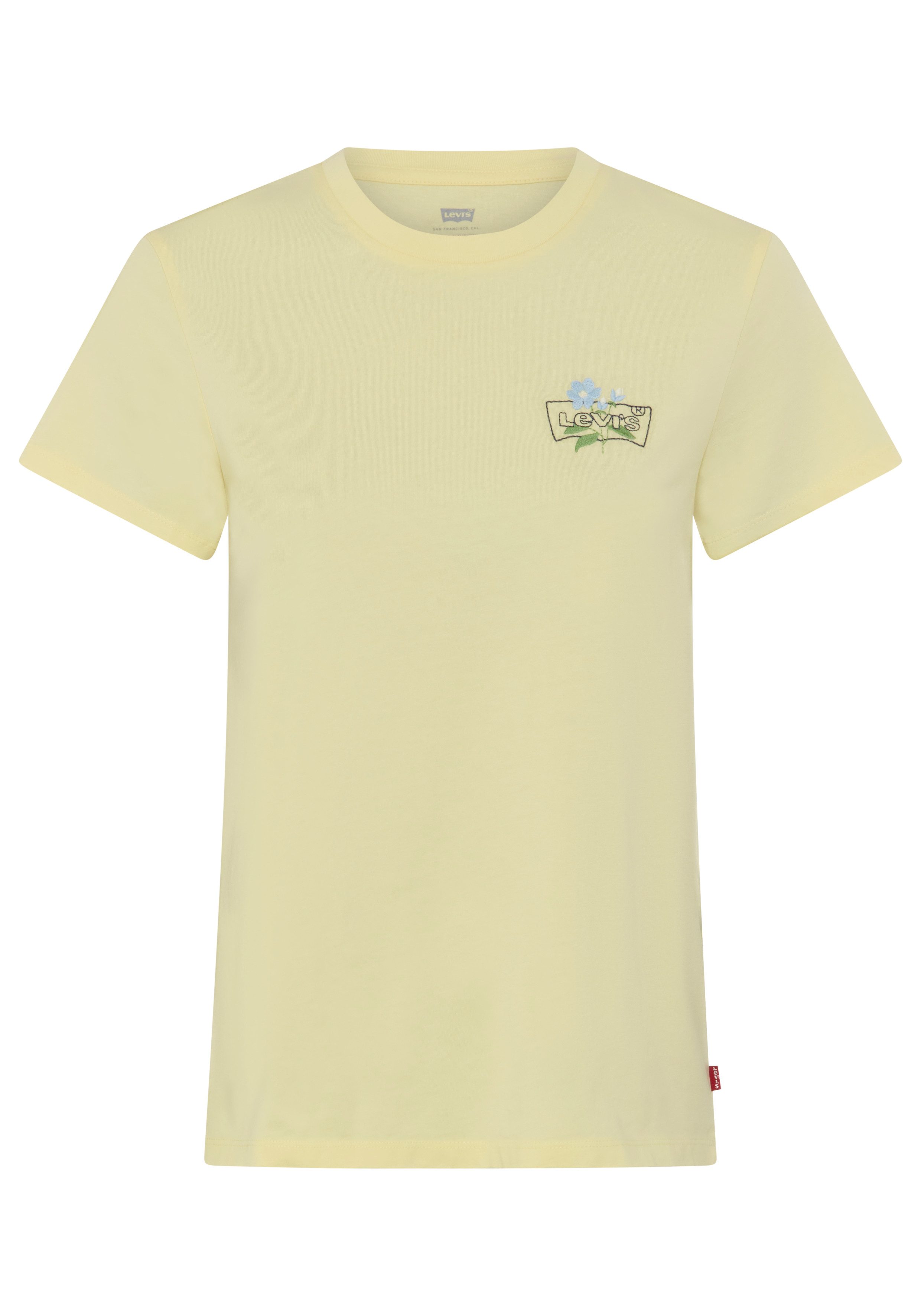 LSE THE PERFECT TEE LSE_BW MINI EMB FRENCH VANILLA
