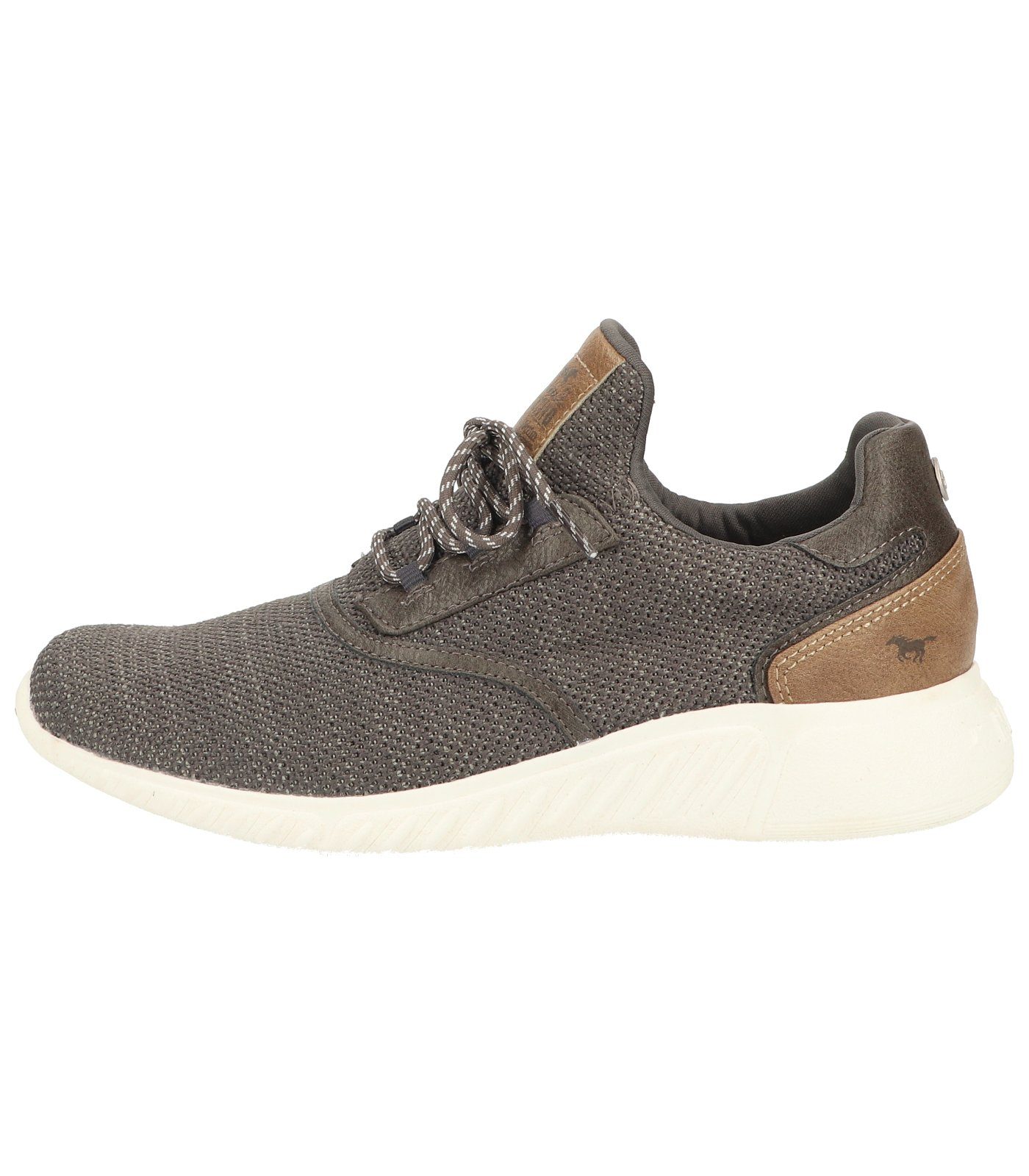 Lederimitat/Textil MUSTANG Shoes Sneaker Mustang Dunkelgrau Sneaker