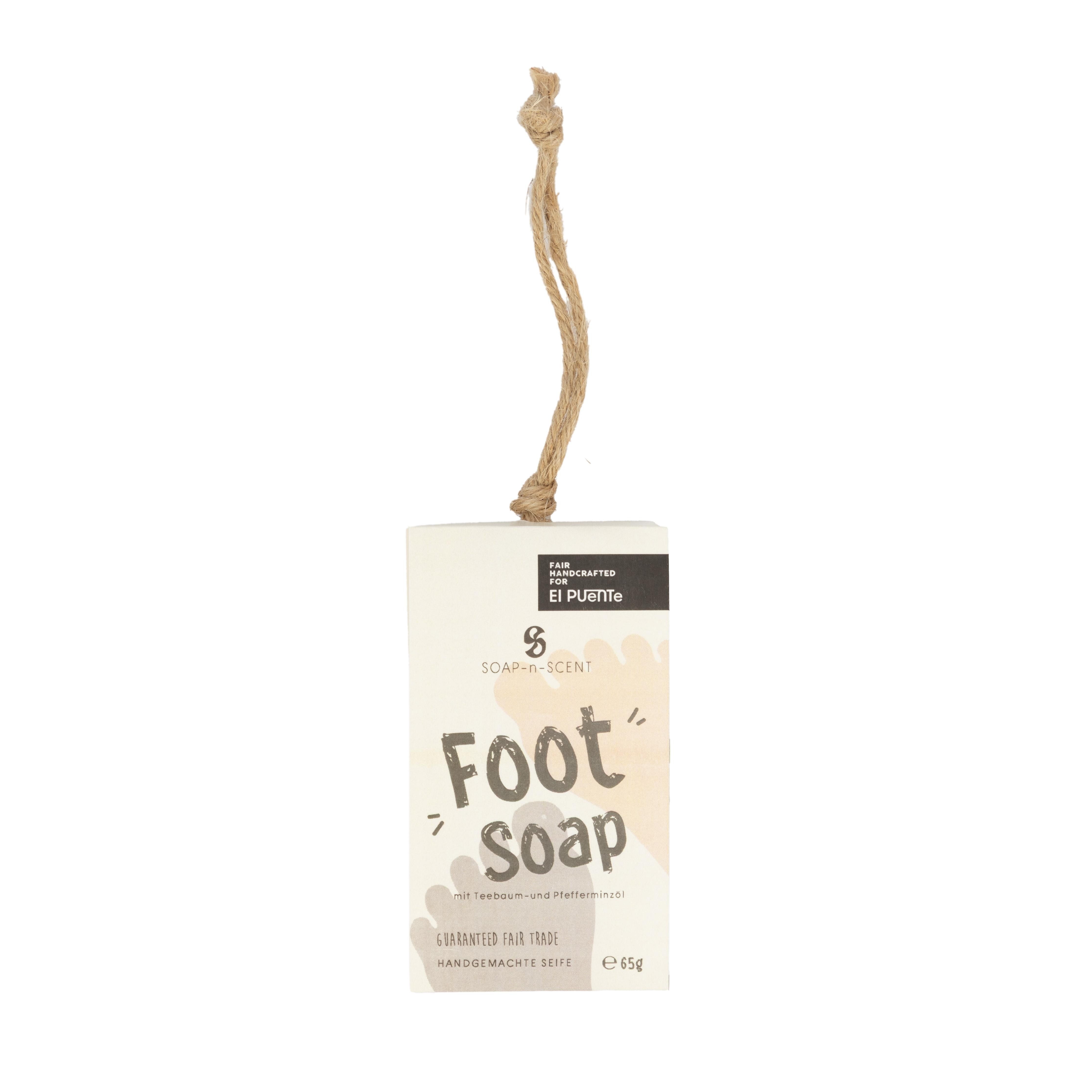 El Puente Handseife "Foot Soap" Seife aus pflanzlichen Ölen, Vegan, Handmade