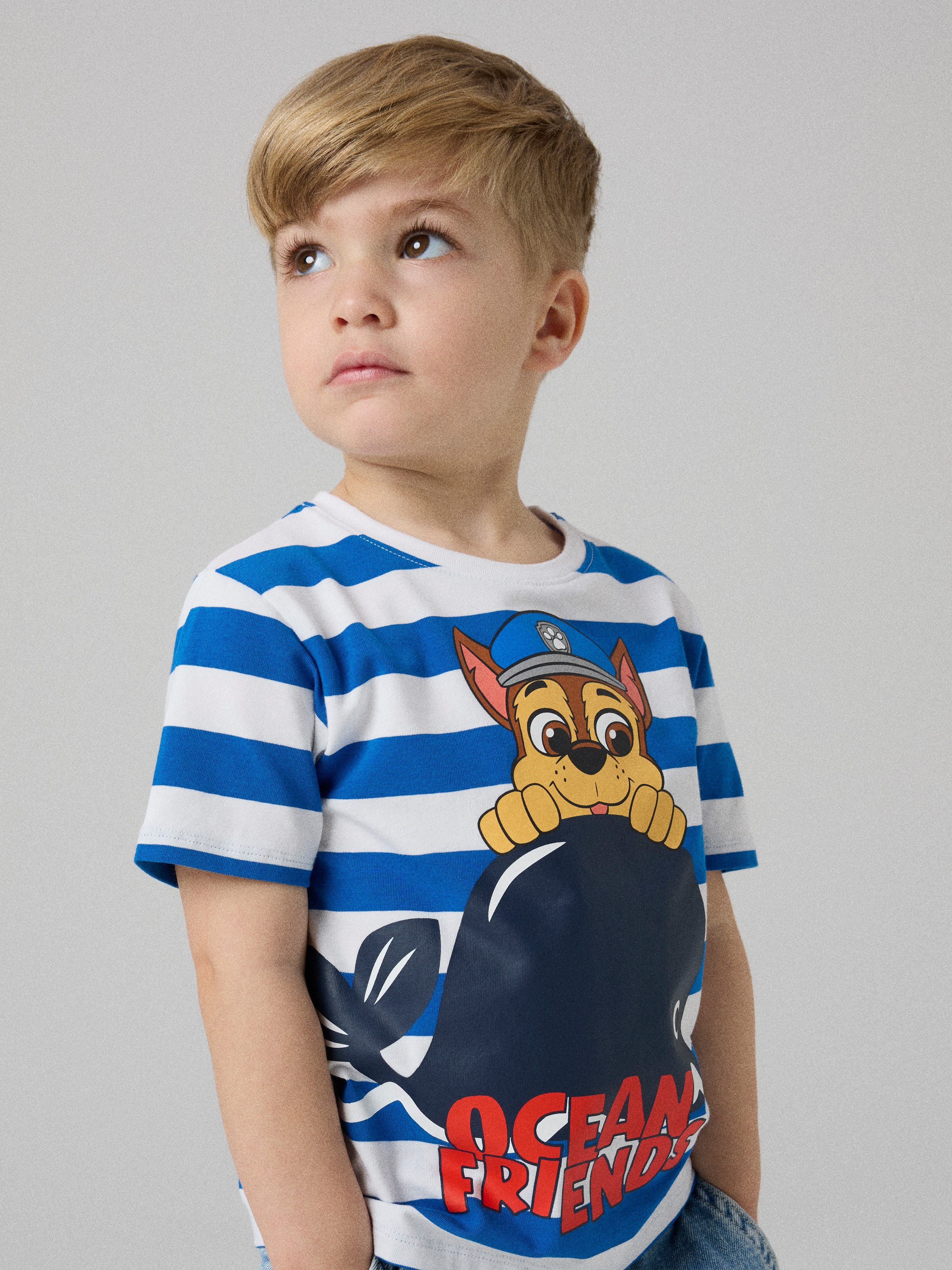 Name It T-Shirt NMMMILAN PAW SS NREG TOP BOX CPLG