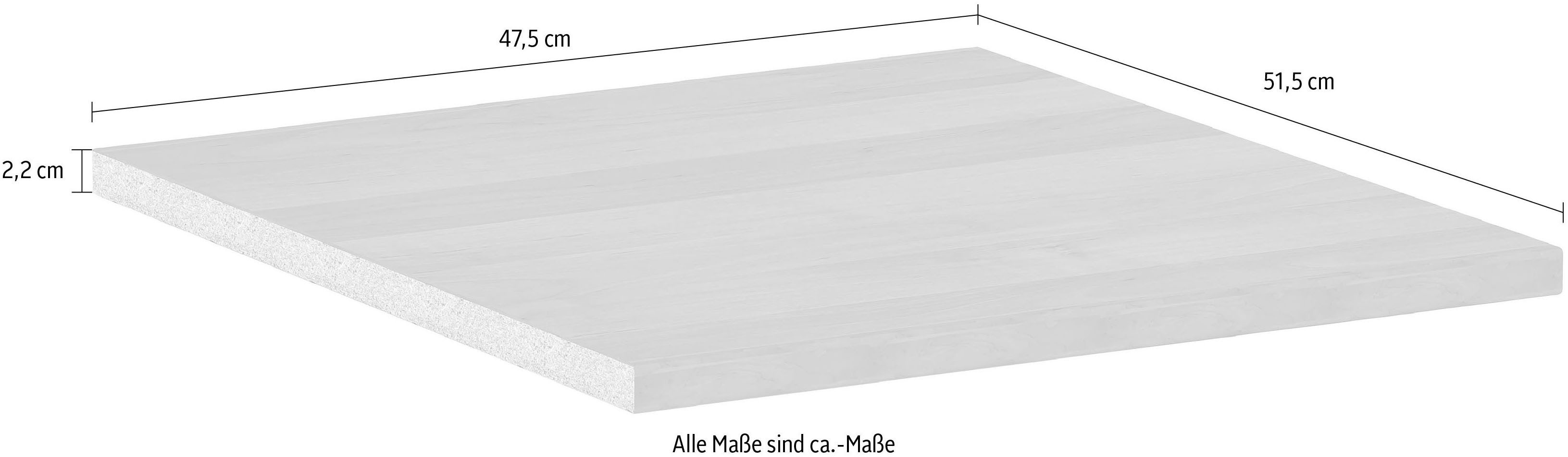WIEMANN Einlegeboden (Set, 3 St)