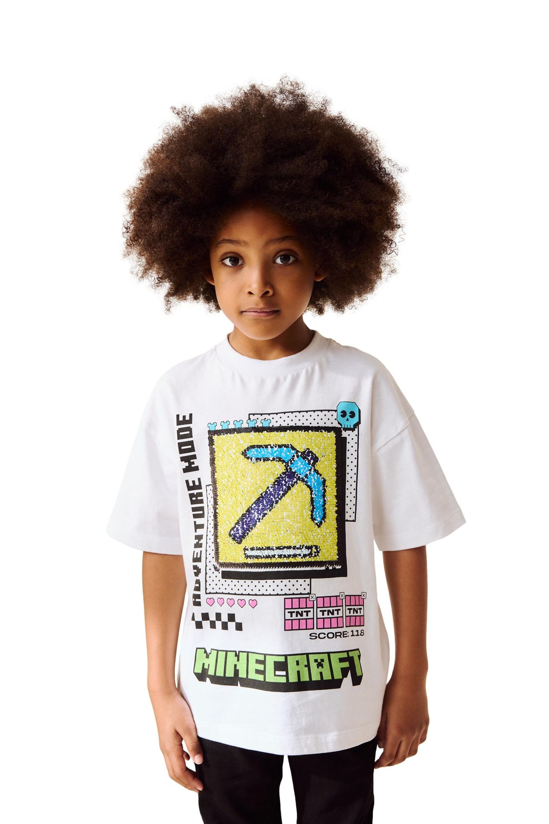 Next T-Shirt Lizenziertes T-Shirt mit Graffiti, günstig online kaufen