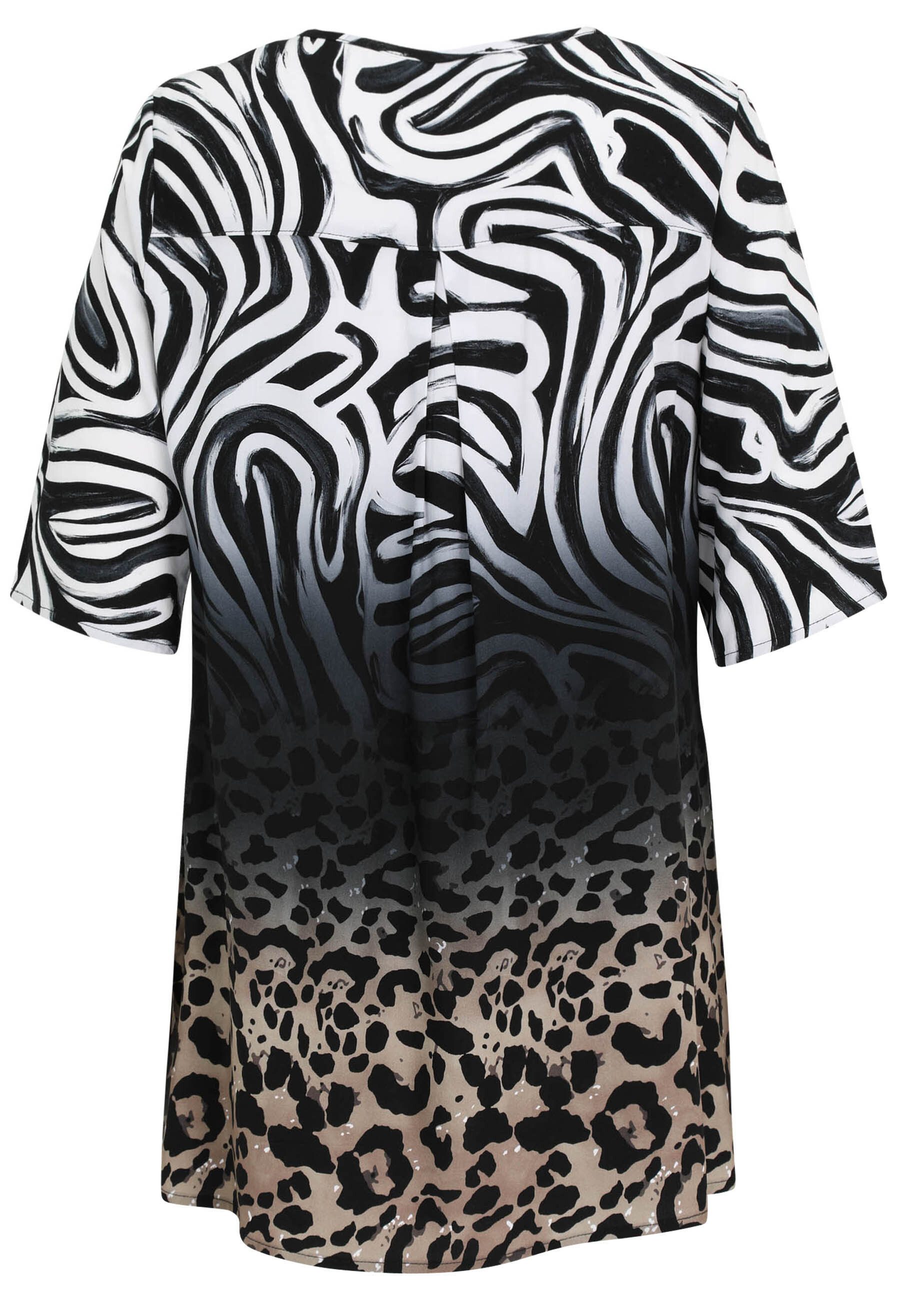 Doris Streich Blusentop mit Animalprint günstig online kaufen