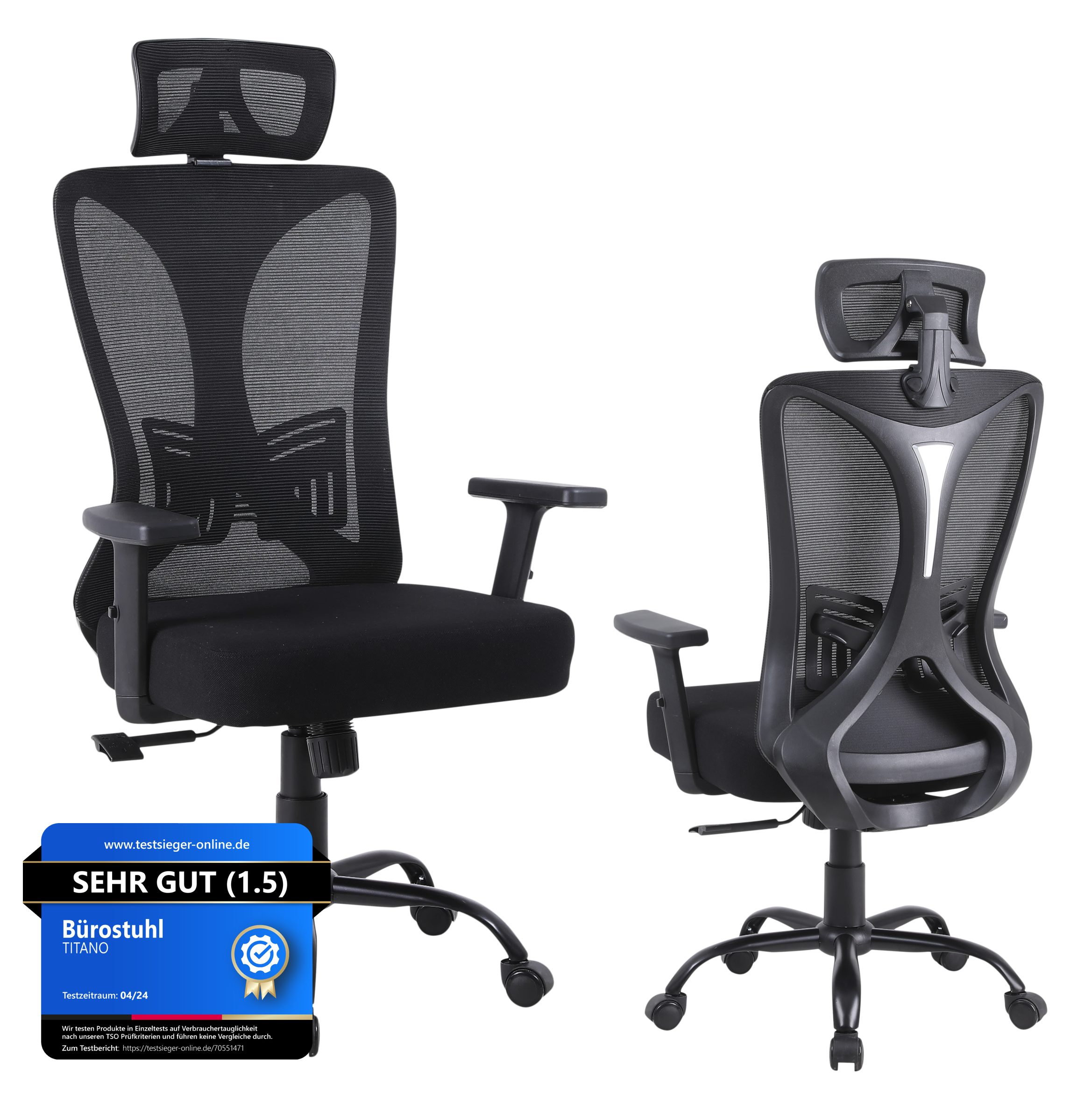 TITANO Bürostuhl EXECUTIVE (Ergonomischer Bürostuhl - günstig online kaufen