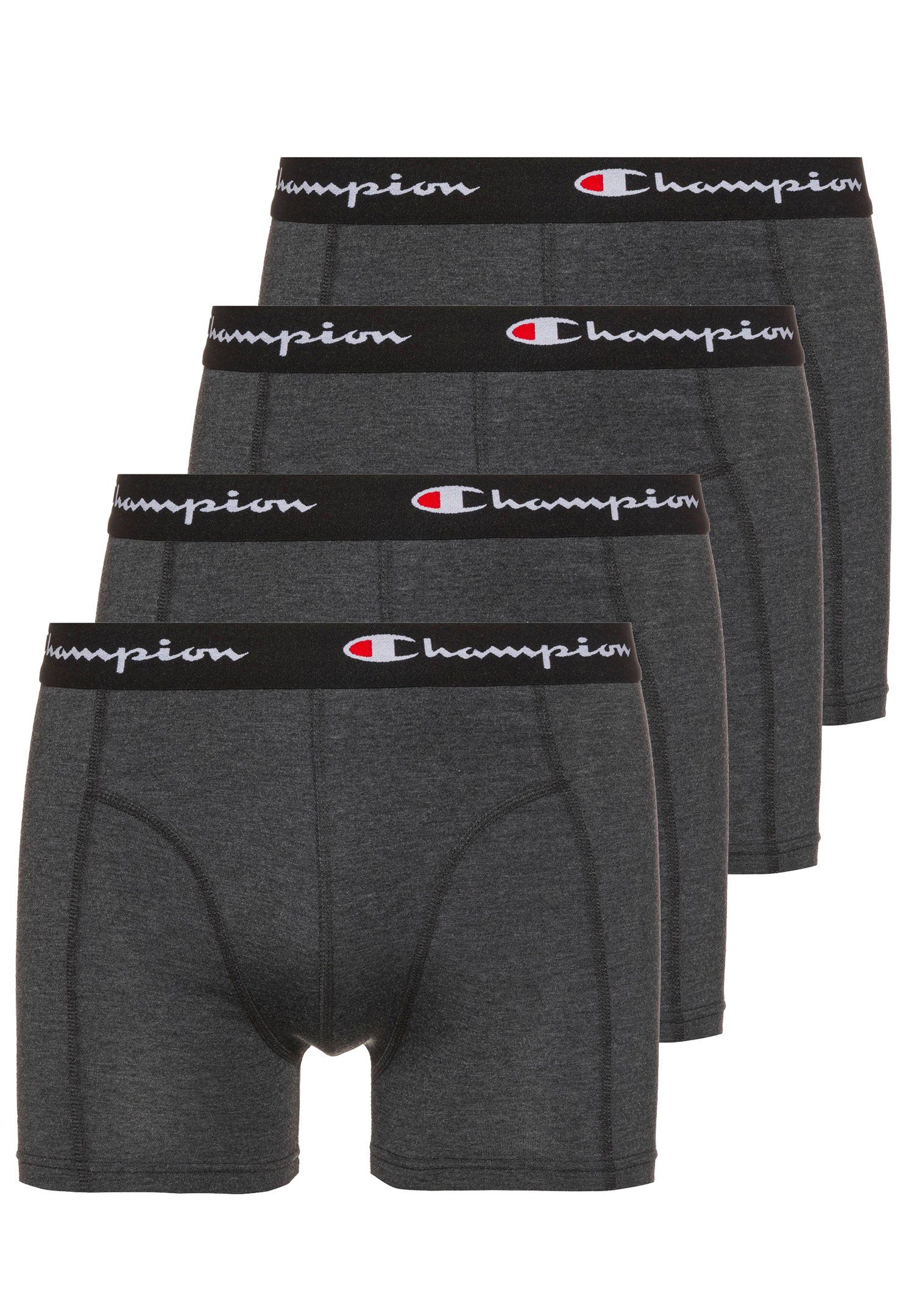 Champion Boxershorts 4pk Boxer (Spar-Pack, 4-St., 4er-Pack) Dark Grey Melange 3070