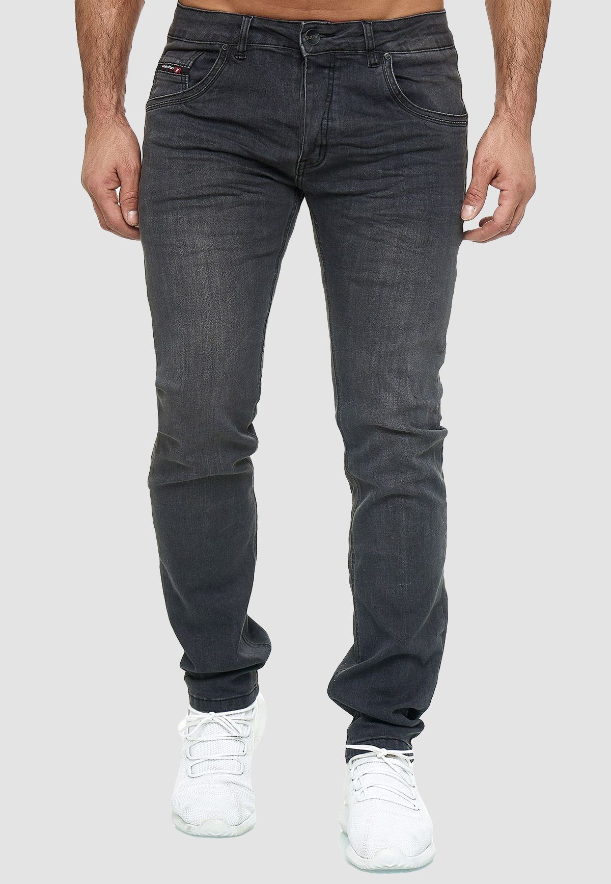 WANGUE Slim-fit-Jeans »Herren Jeans Klassisch Denim Grau Hose« (1-tlg) 3059  in Grau online kaufen | OTTO