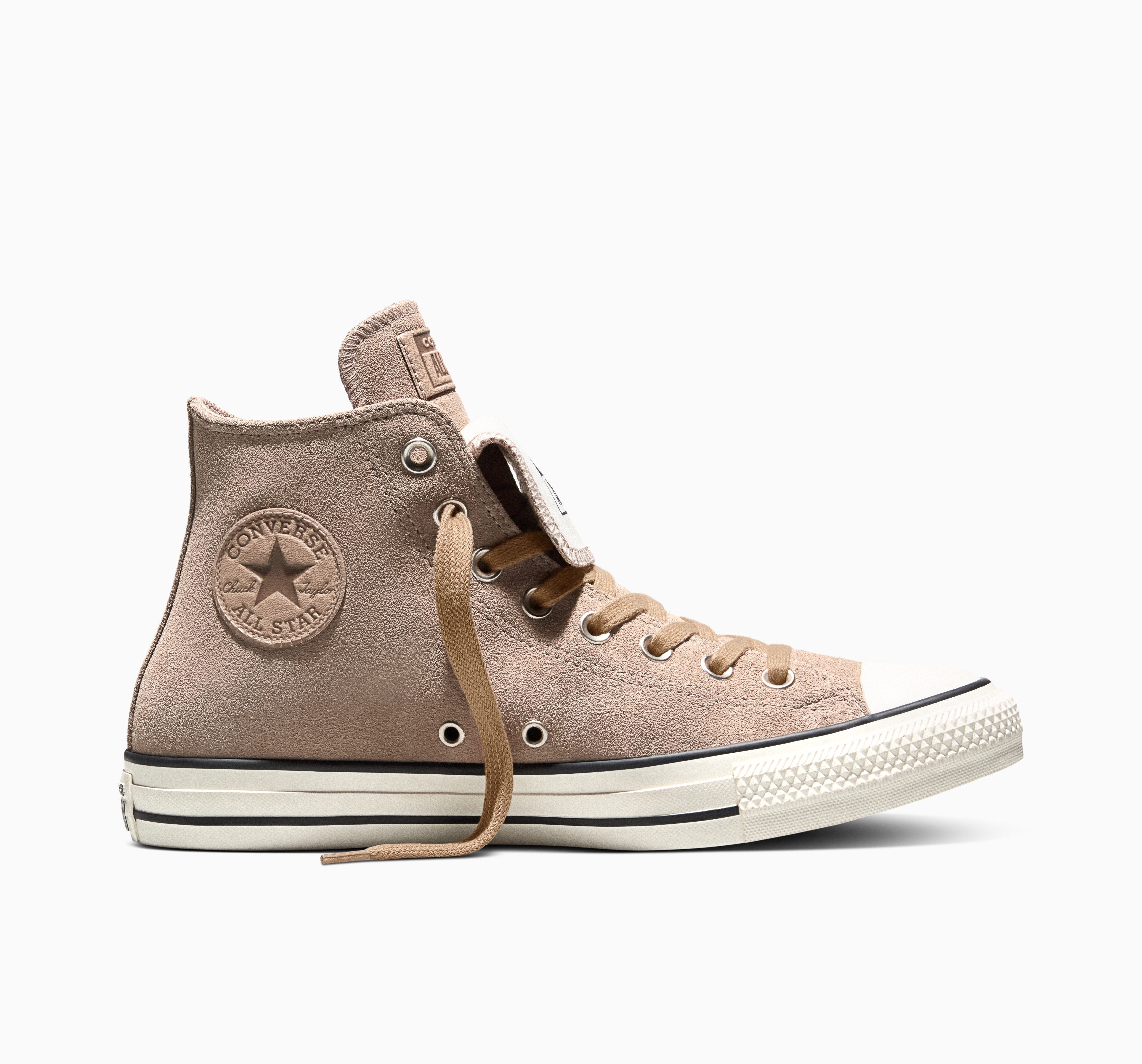 Converse CHUCK TAYLOR ALL STAR SUEDE Sneaker aus Wildleder, zweifarbige Laces – Bild 3 von 5