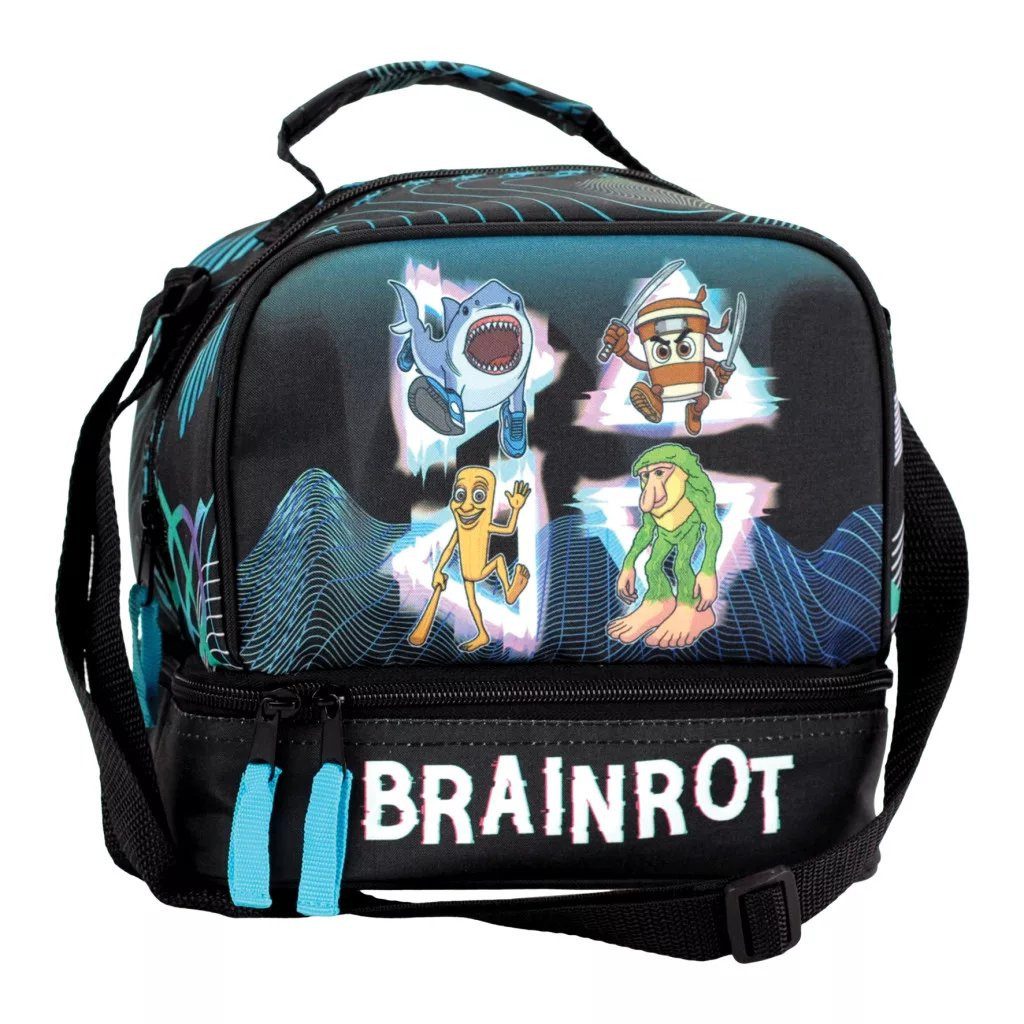 Kinderrucksack Brainrot Squad Thermo-Lunch-Tasche 21 cm