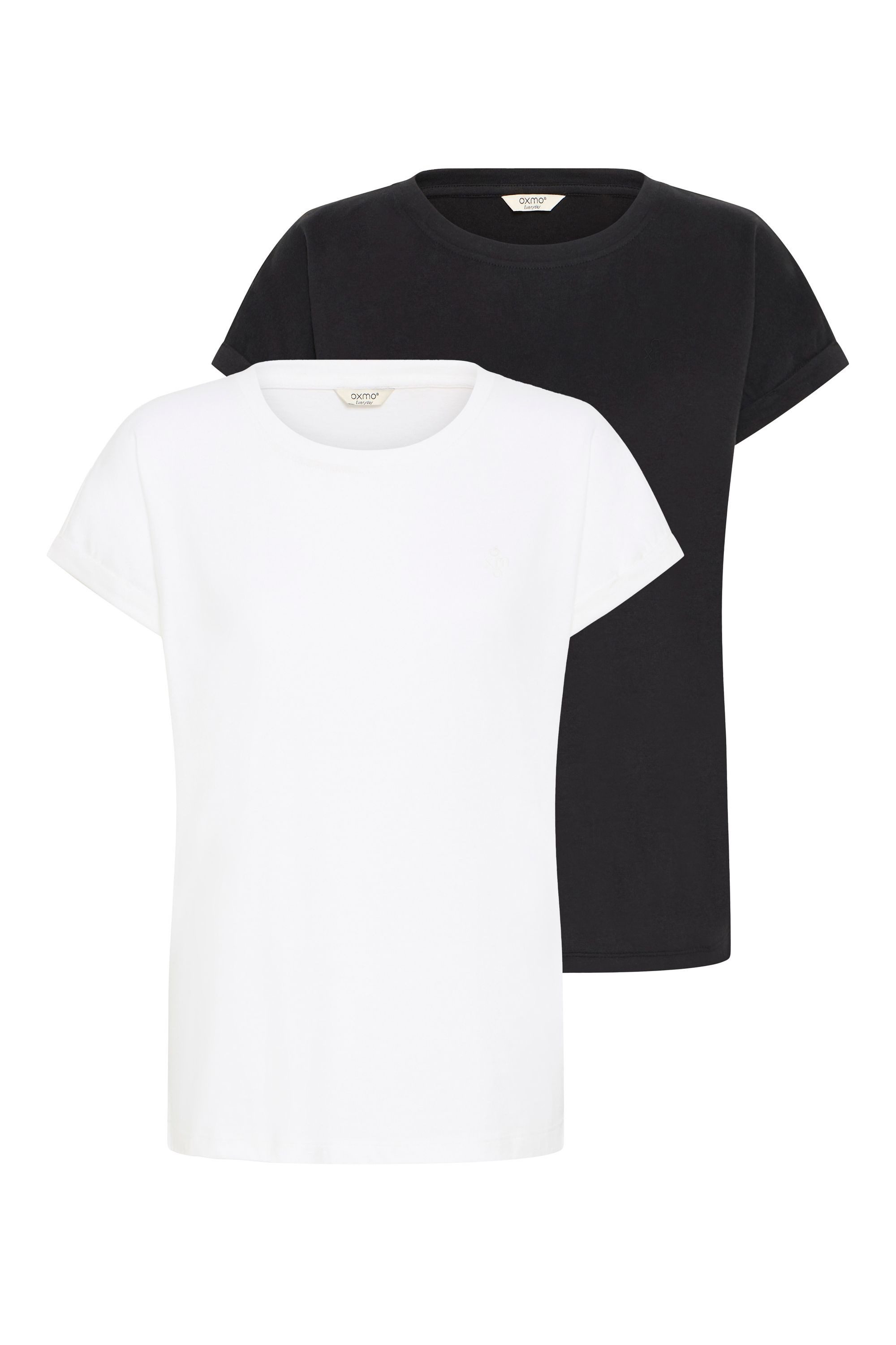 OXMO Rundhalsshirt OXCoda 2er-Pack Basic T-Shirt mit Rundhalsausschnitt im günstig online kaufen