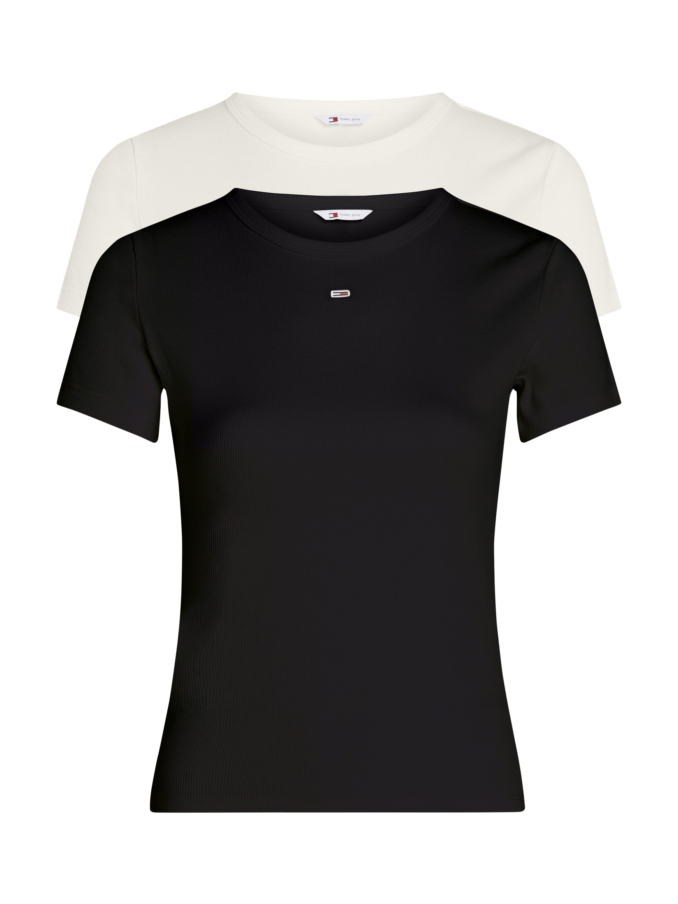 Kurzarmshirt TJW 2PACK SLIM ESSENTIAL RIB SS