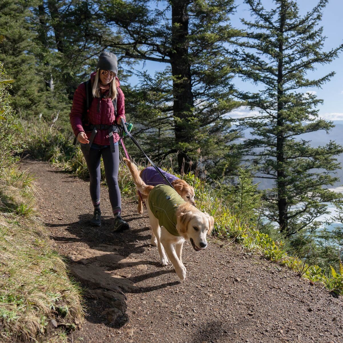 Ruffwear Hundemantel Hundejacke Overcoat Fuse Jacket Cedar Green