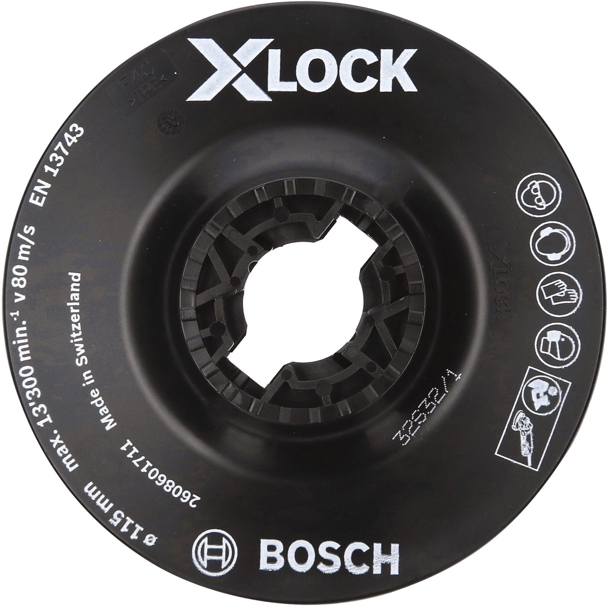 Bosch weich, Professional Stützteller Ø BOSCH Schleifscheibe X-LOCK