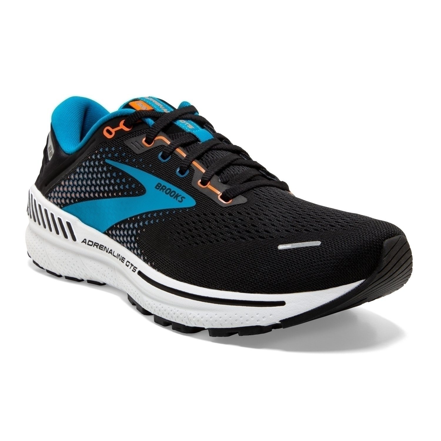 22 Adrenaline Herren GTS Black/Blue/Orange Laufschuh Brooks Laufschuh