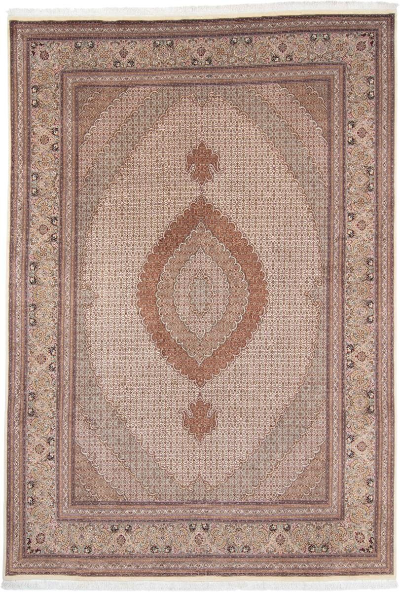 Orientteppich Täbriz 50Raj Mahi 249x364 Handgeknüpfter Orientteppich, Nain Trading, rechteckig, Höhe: 7 mm