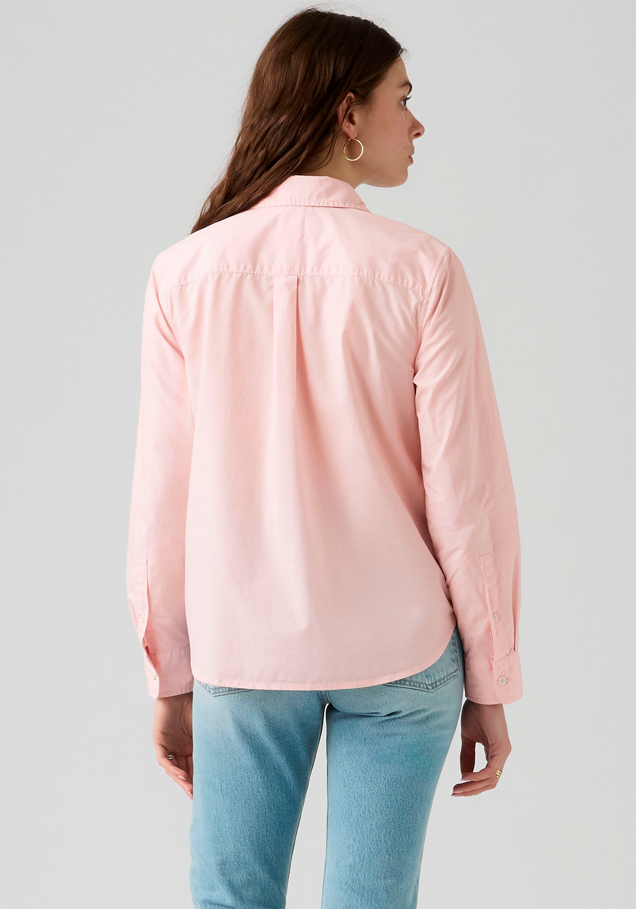 Levi's® Hemdbluse CARLILE CLASSIC POPLIN SHIRT Klassischer Hemdblusenkragen – Bild 3 von 4