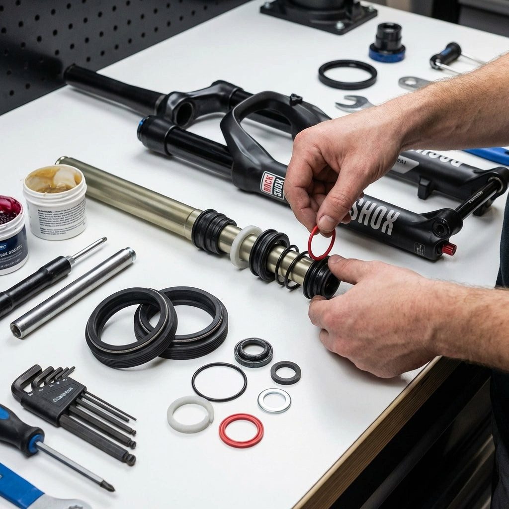 RockShox Federgabel RockShox Federgabel Service-Kit Pike DJ A1 Gabel Service-Kit Basic 00.