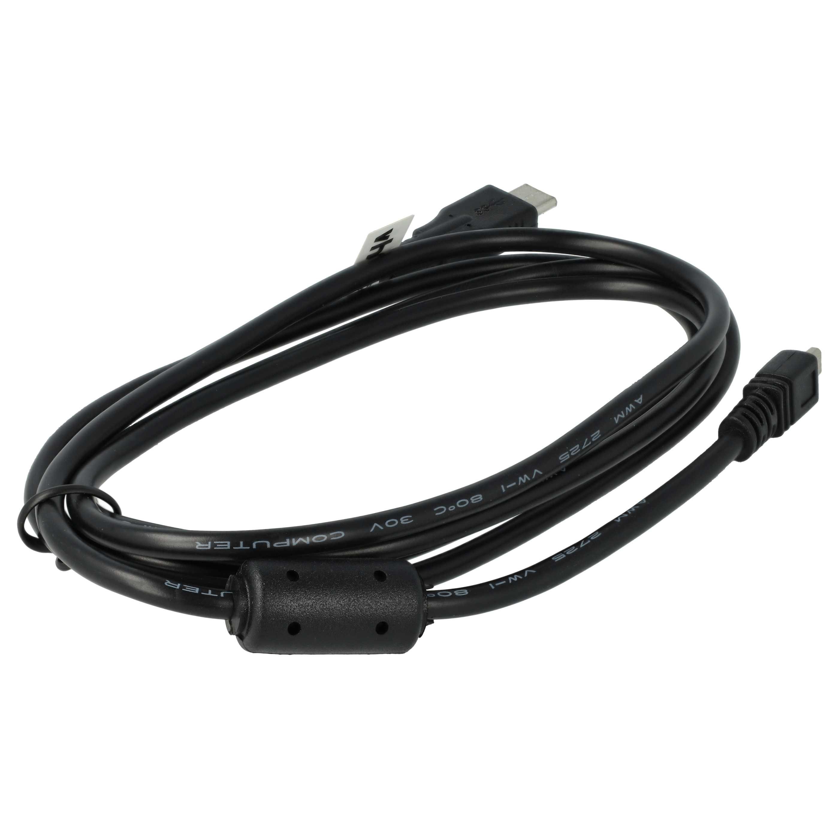 vhbw passend für Sony Serie Handycam, Cybershot, Alpha Digitalkamera / USB-Kabel