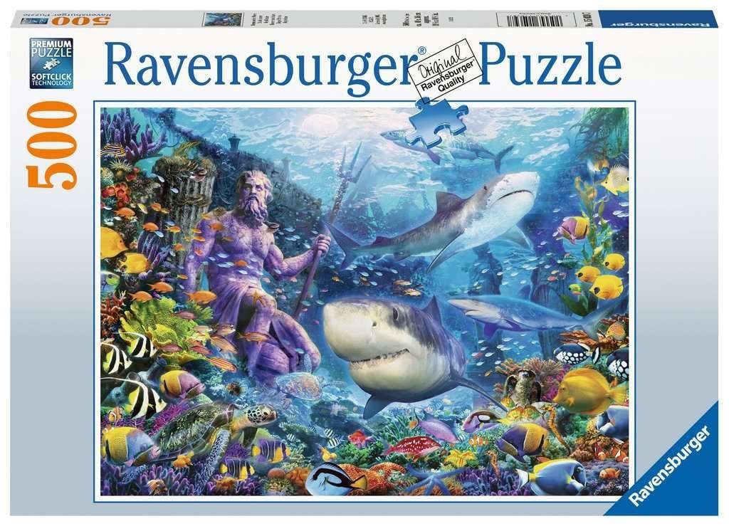Ravensburger Puzzle 15039 Herrscher der 500 Europe Puzzleteile, Meere in Made 500 Teile Puzzle