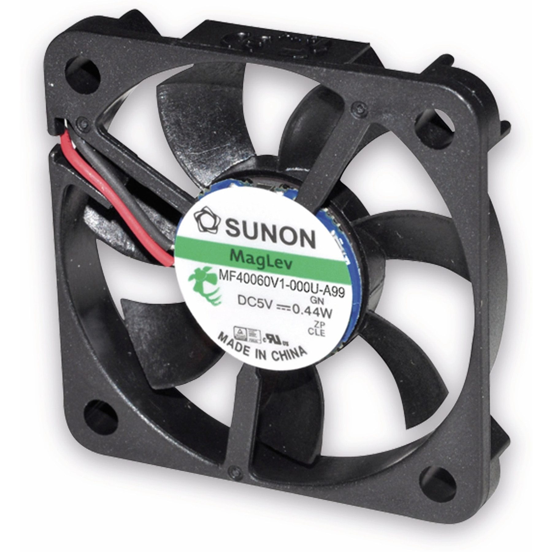 Sunon Gehäuselüfter SUNON Axiallüfter MF40060V21000UA99, 40x40x6 mm, 5 V-