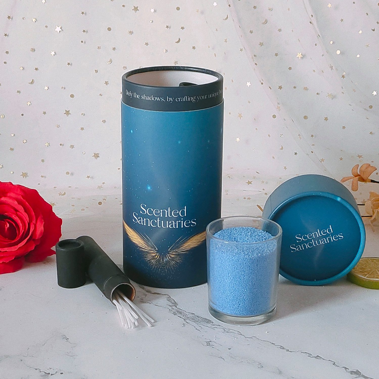 Duftkerze Duftkerzen-Set Kerzenwachs Granulat Kerzensand mit 10 Dochten, in günstig online kaufen