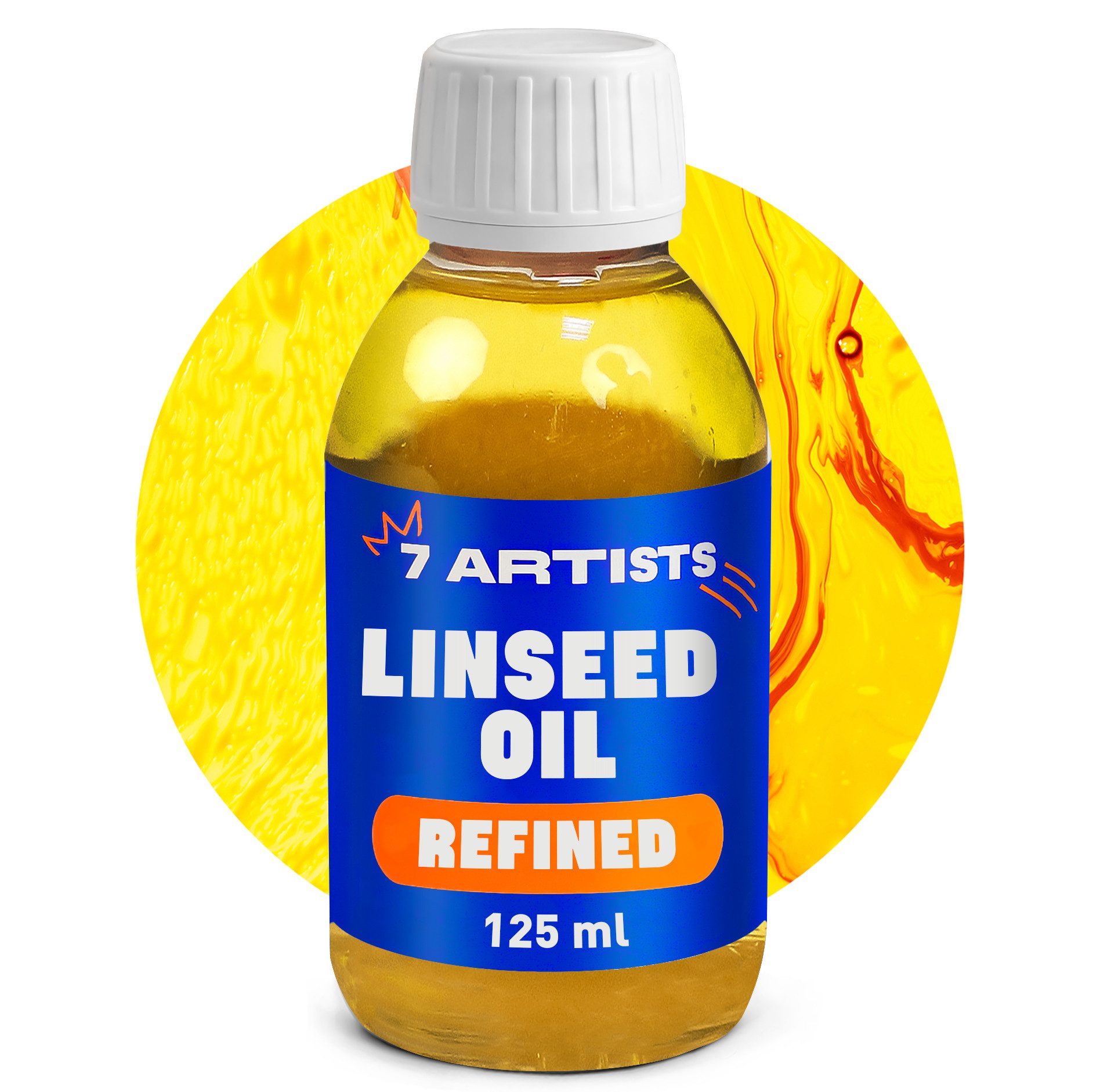 7 Artists Ölfarbe 7 Artists Leinöl Ölmalerei für Ölfarben Malmittel Künstlerbedarf