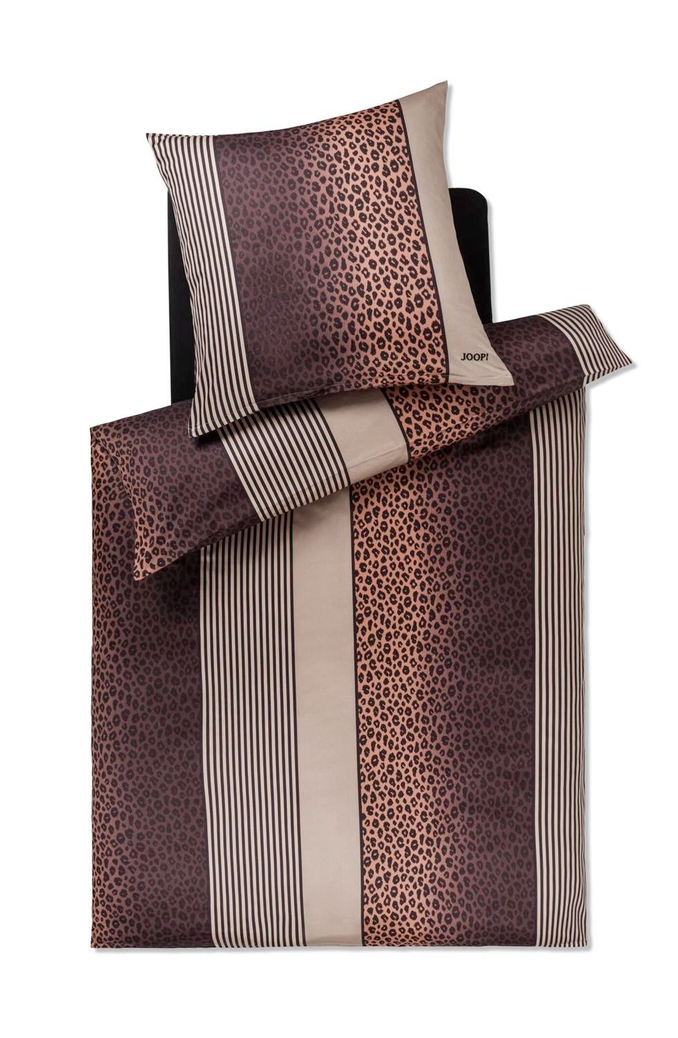 JOOP! Постельное белье Постельное белье Leo 4112, 2 teilig, mit gesticktem JOOP! Logo auf dem Kissenbezug