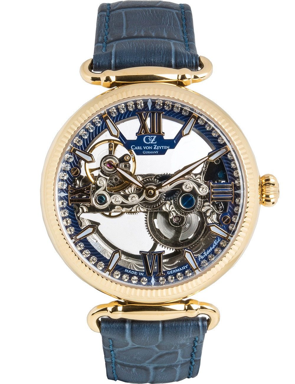 Carl von Zeyten Automatikuhr Carl von Zeyten CVZ0083GBLS Damenuhr Häusern A günstig online kaufen