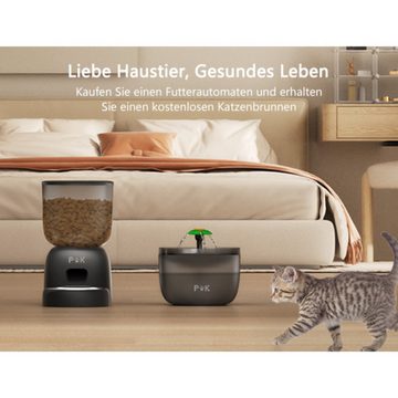 ANTEN Katzen-Futterautomat Wasserfütterungsset Intelligenter Futterautomat für Katzen und Hunde, 3L