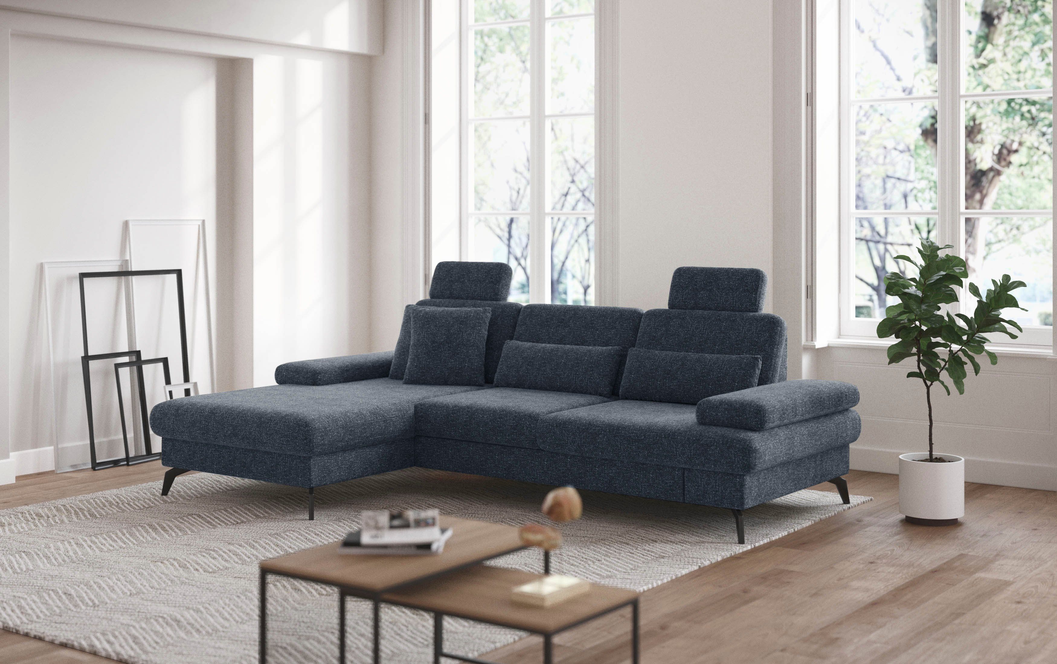 sit&more Ecksofa Morris L-Form, inkl. Sitztiefenverstellung, günstig online kaufen