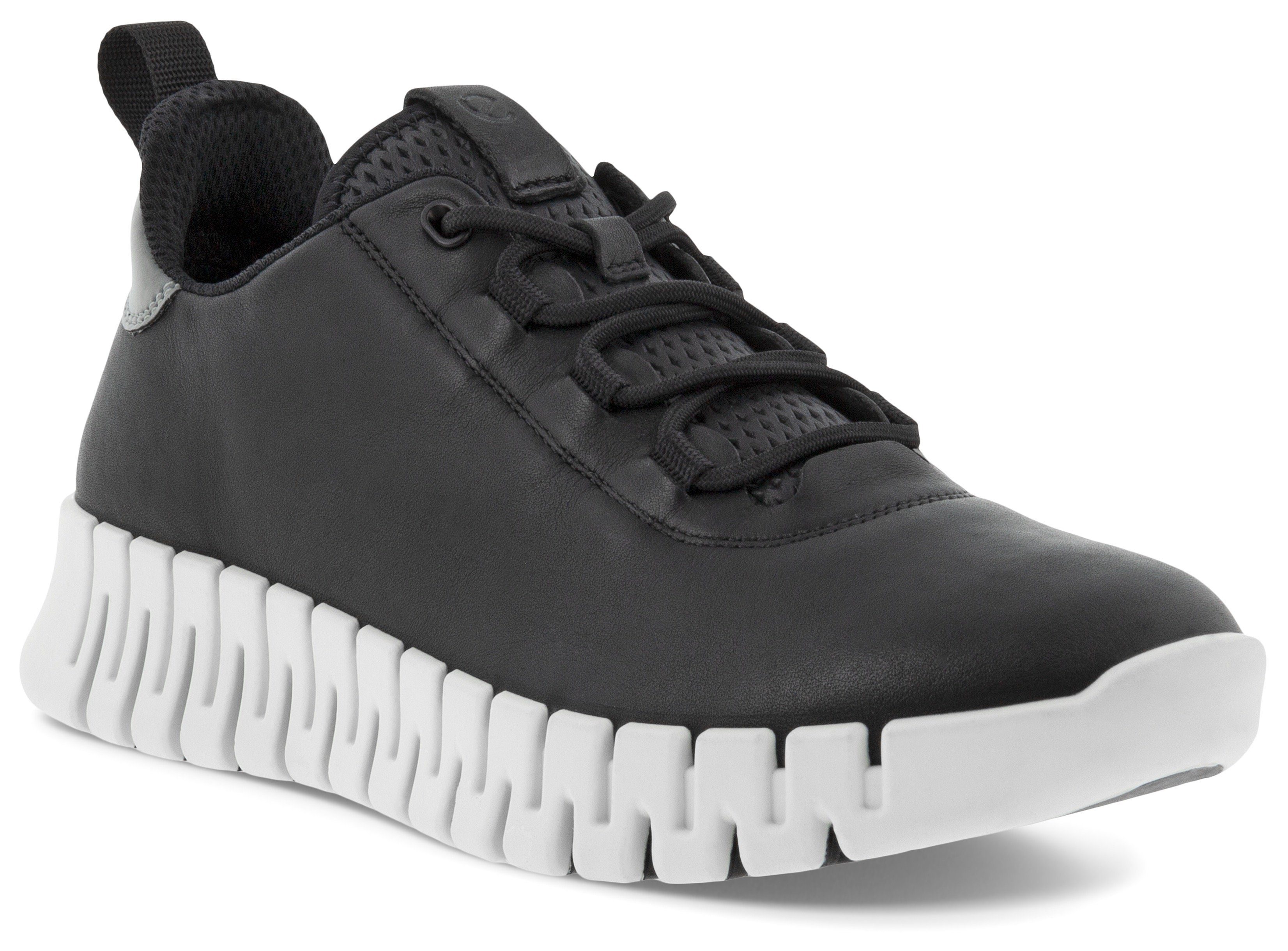 Ecco GRUUV Fluidform Sneaker W Sohle Slip-On mit schwarz ergonomischer