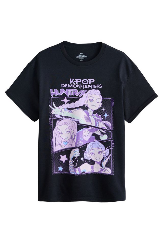 Next T-Shirt Baumwoll-T-Shirt mit Grafik, Kpop Demon Hunters (1-tlg)