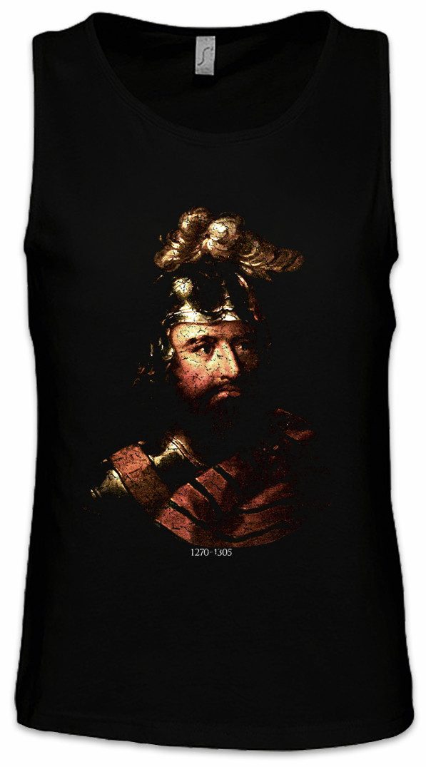 Urban Backwoods Tanktop William Wallace Ärmelloses T-Shirt King Schottland Scotland Patriot Patriotism König Schottland Schotten