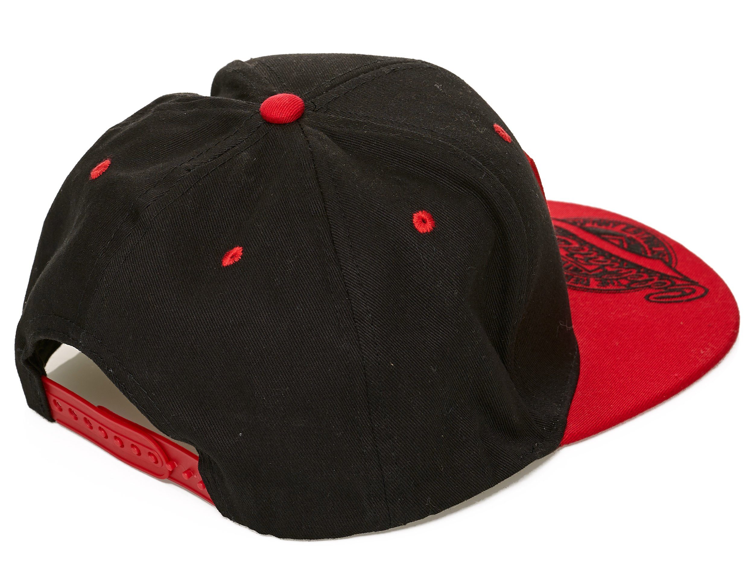 RedBridge Baseball Cap mit schwarz-rot Wellingborough Druckverschluss