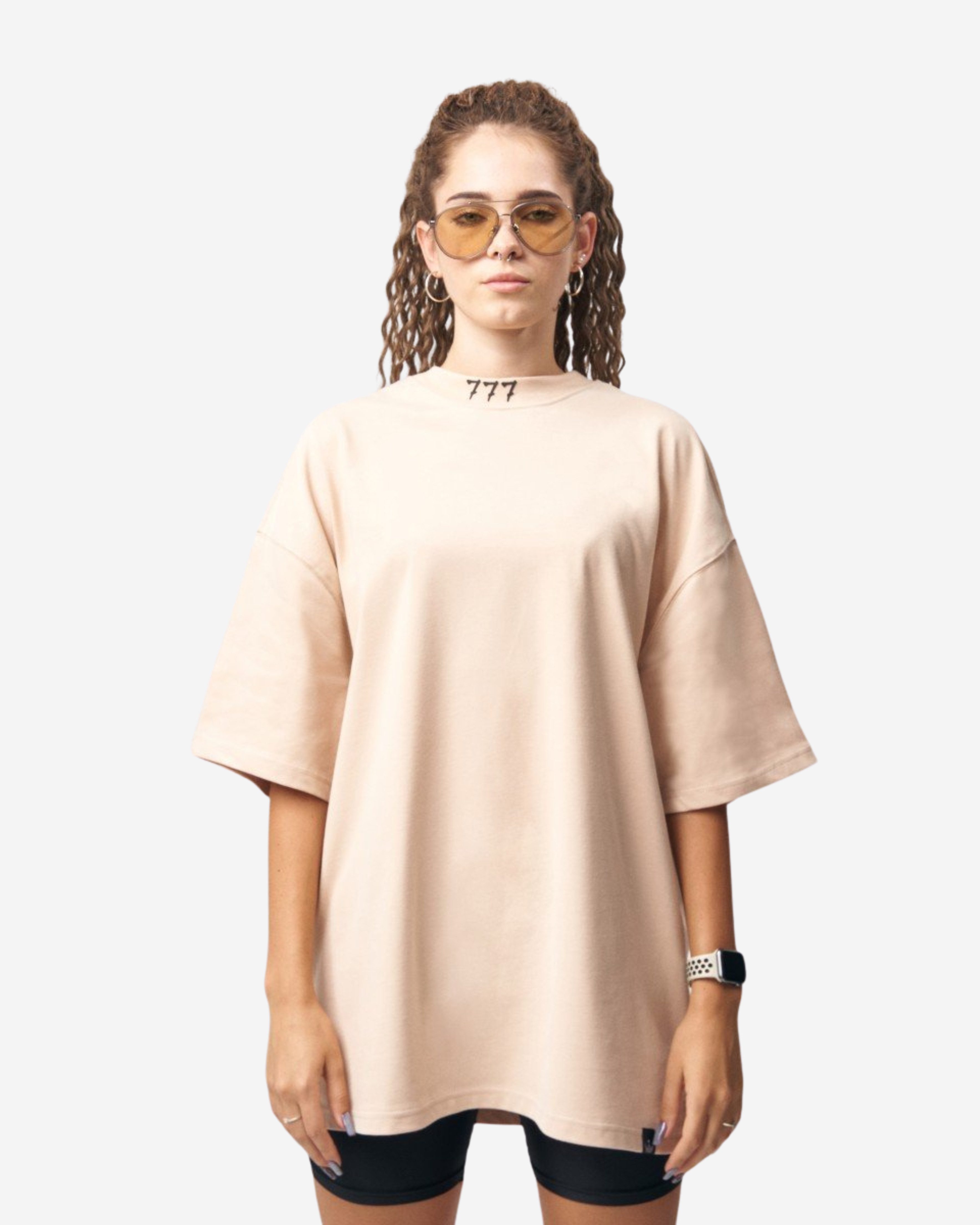 Martin Valen T-Shirt Designer Schwarzes 3D-Druck '777' T-Shirt - Groß