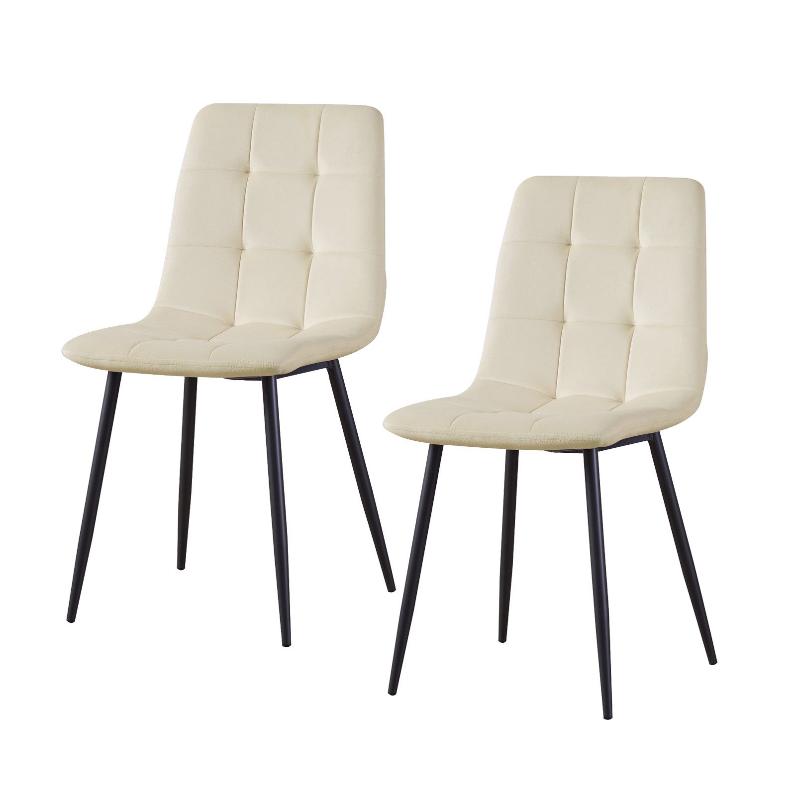 HTI-Living Esszimmerstuhl Stuhl Mesa Velvet 2er-Set (Set, 2 St), Esszimmerstuhl Samt