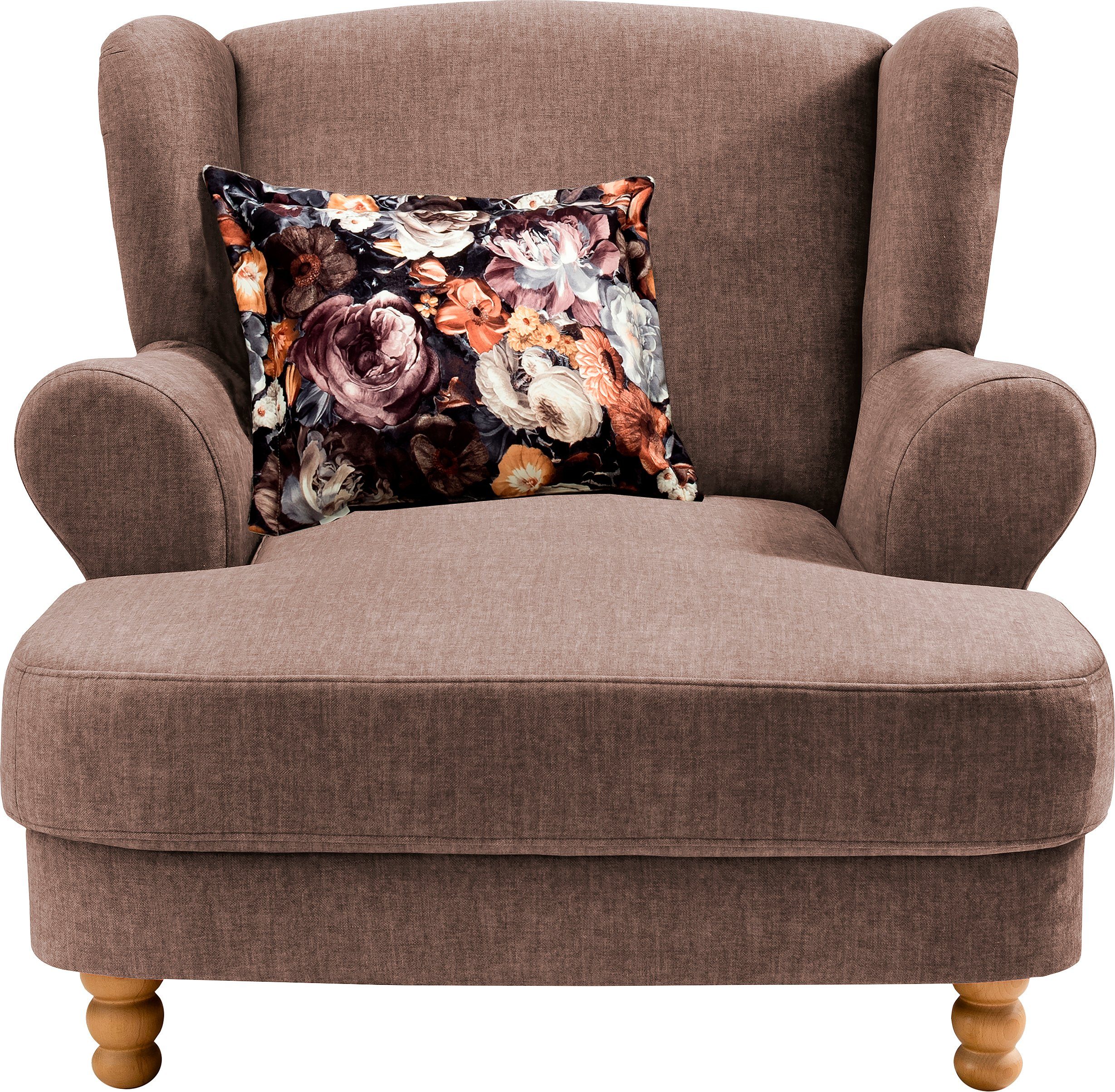 Home affaire Loveseat Tassilo Big Mega Ohrensessel, viel Platz und bequem, Breite 121cm – Bild 3 von 5