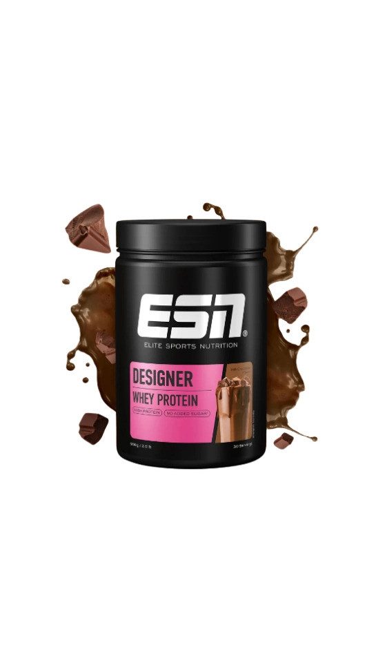 ESN Designer Whey 908g Dose - Milk Chocolate Pulver, 0.908 g, Pulver