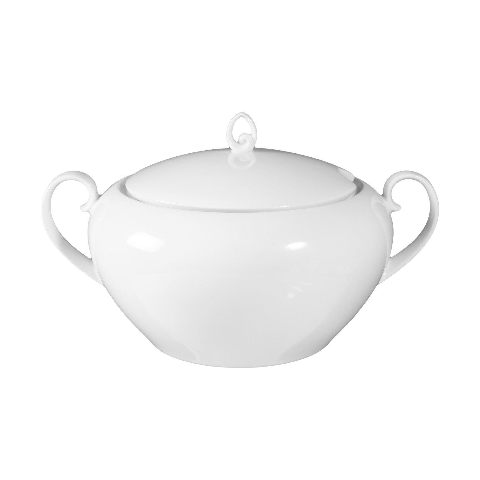 Seltmann Weiden Suppenschüssel Rondo/Liane Terrine mit Deckel 3,25 l, Porzellan, (1-tlg)