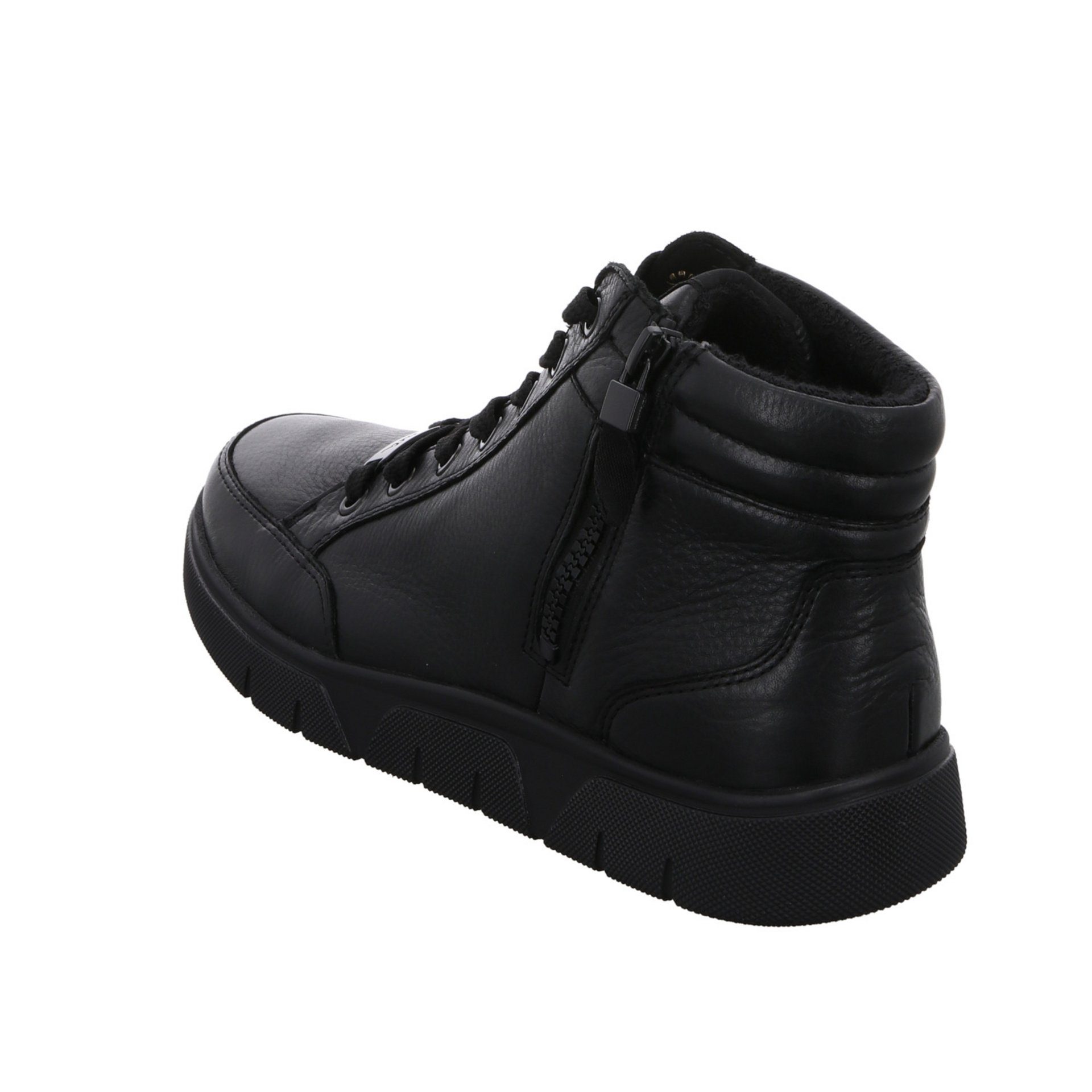 Ara Damen Sneaker 2.0 Schnürstiefelette 046706 Schuhe Rom-Sport schwarz Sneaker Glattleder