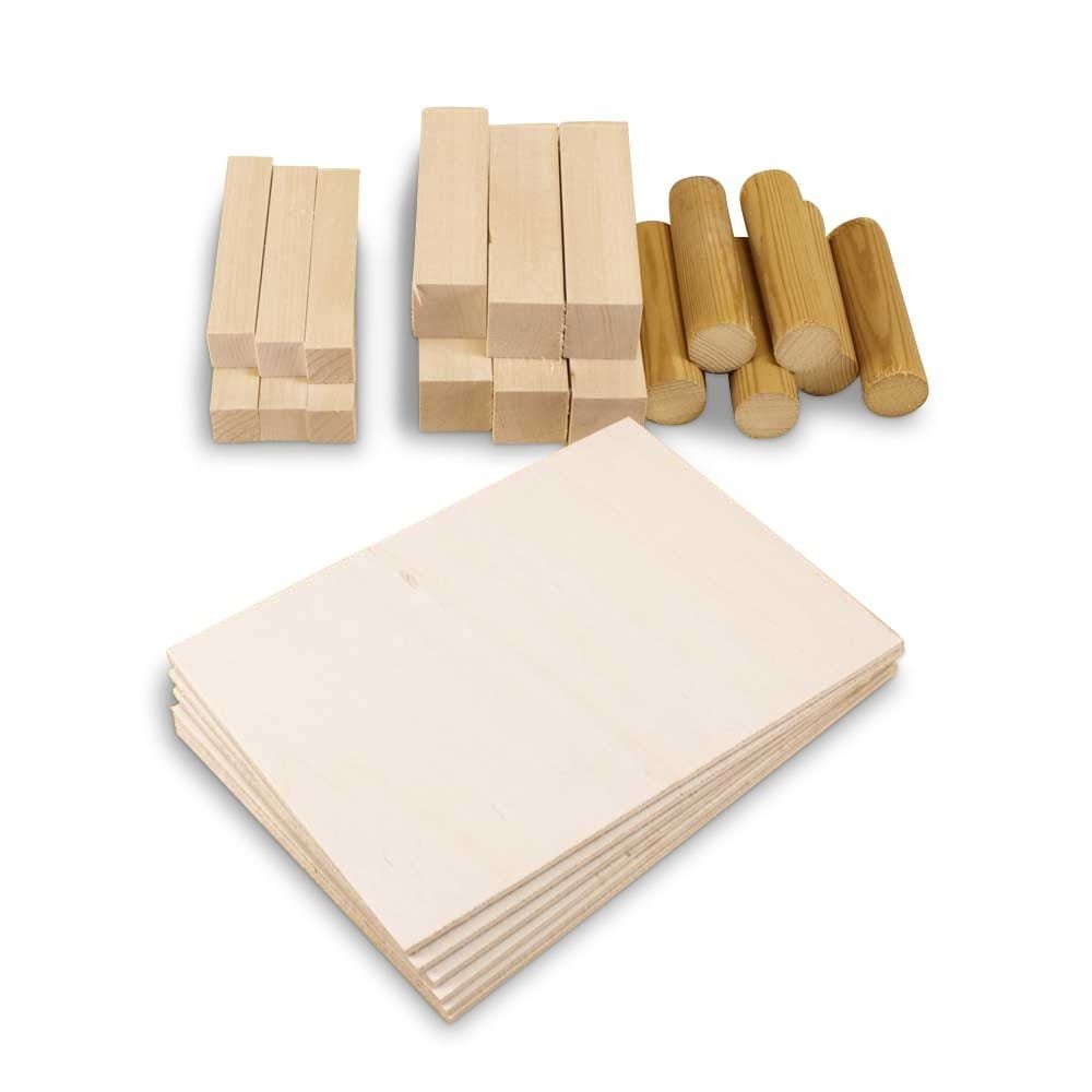 Bastelnaturmaterial Die Werkkiste - Material (groß) für Playmake und Unimat