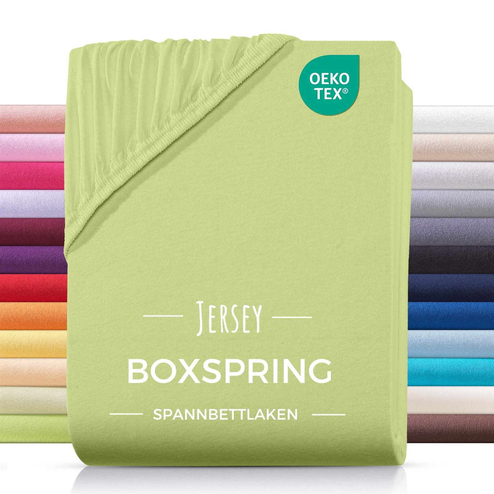 Carpe Sonno Spannbettlaken Boxspringbett Wasserbett Jersey 180x200 180x220 günstig online kaufen