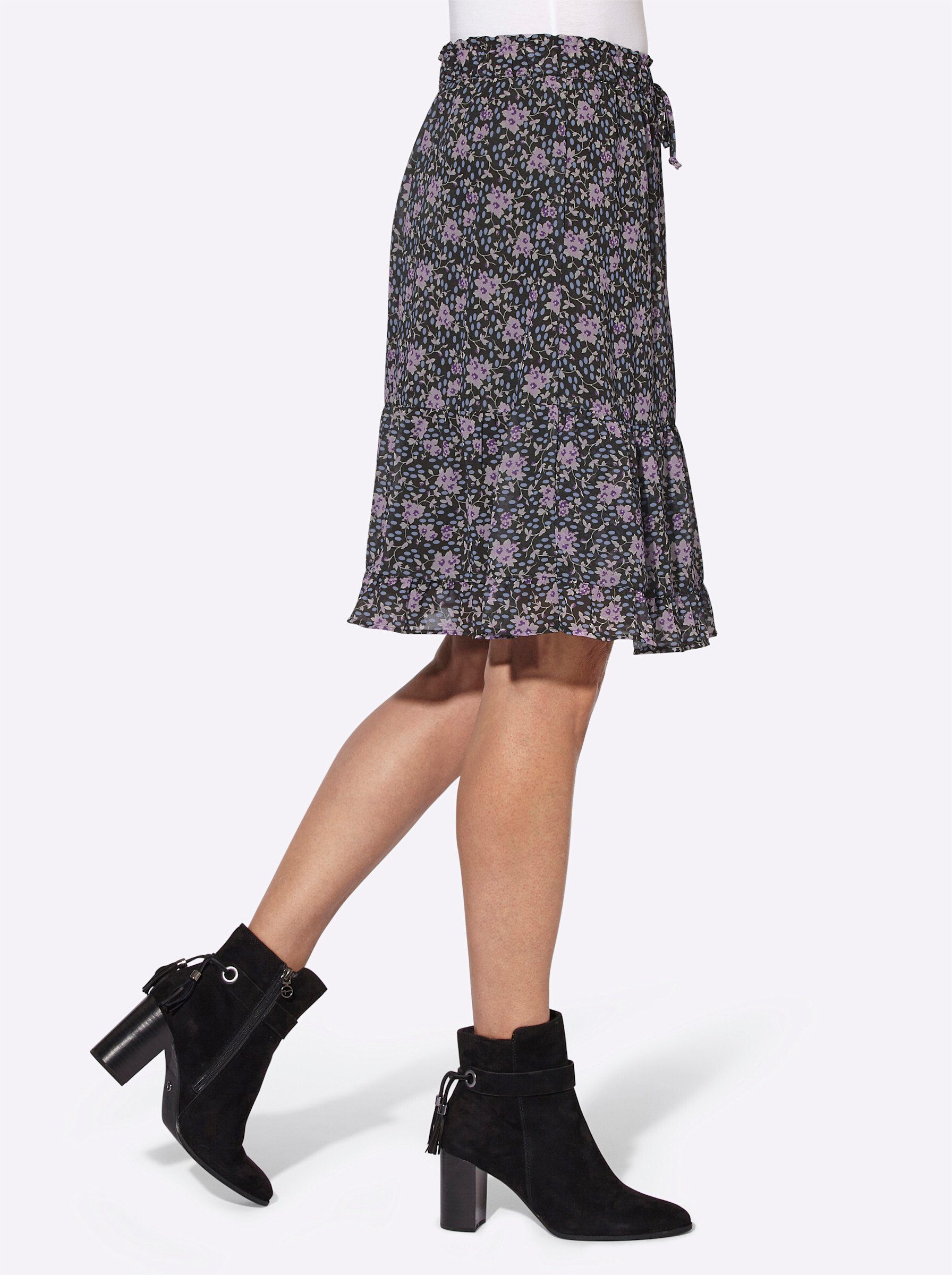 Witt A-Linien-Rock Volantrock . günstig online kaufen